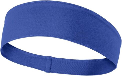 SPORT-TEK Unisex PosiCharge Competitor Headband | Athletic & Stretchy Headwear for Men & Women in Saudi Arabia