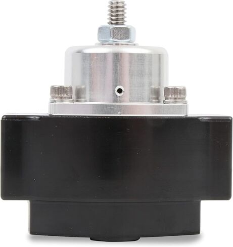 Holley 12-840 4.5-9 PSI Adjustable Billet Fuel Pressure Regulator with 3/8" NTP Ports,Black Anodized in Saudi Arabia