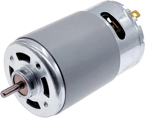 RS555 DC Motor, 12V High Torque, 3000-10000RPM, Brush Type in Saudi Arabia