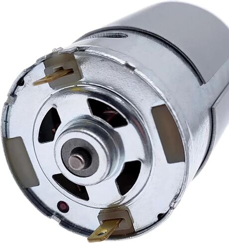 RS555 DC Motor, 12V High Torque, 3000-10000RPM, Brush Type in Saudi Arabia