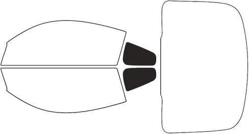 Avery Dennison NR Nano Ceramic Ir Window Tint Kit متوافق مع Nissan 350Z 2003-2008 (كوبيه) - مجموعة كاملة - 5 ٪ in Saudi Arabia
