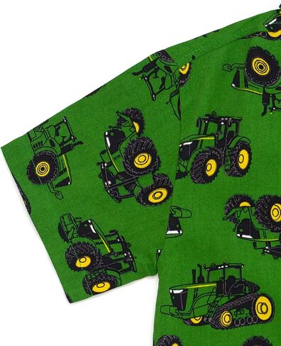 John Deere Tractor Button Down Dress Shirt Toddler to Big Kid Sizes (2T - 12) in Saudi Arabia