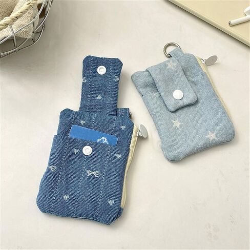 Star Coin Pouches Lovely Change Purse Bows Wallet Change Bag Card Storage Case Bows Coin Purse For Woman And Girls Lovely Bag in Saudi Arabia