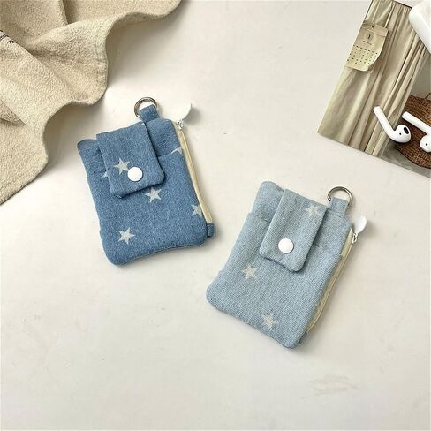 Star Coin Pouches Lovely Change Purse Bows Wallet Change Bag Card Storage Case Bows Coin Purse For Woman And Girls Lovely Bag in Saudi Arabia