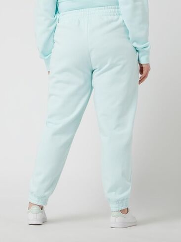 adidas Originals Women's Sportswear Studio Jogger Sweatpant (Plus Size), Ice Mint/White, 3X in Saudi Arabia