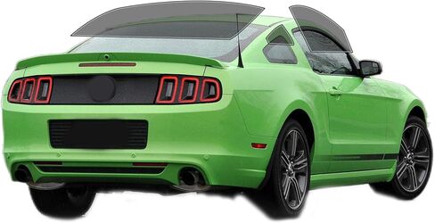 Autotek precut Window Film Front Front Windows Tint Film Cars Sun Flocking Protection Privacy Anti Shatter Glass 2 Ply Computer Cut أي ظلال لدورة فورد موستانج كوبيه 2010-2014 in Saudi Arabia