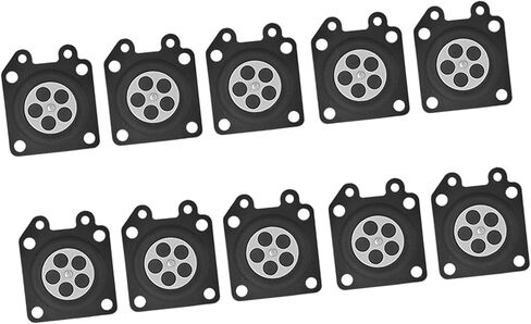 10 قطع أجزاء استبدال الحجاب الحاجز من Carburetor لـ 95-526 95-526-9 95-526-9-8 متوافقة مع معدات الطاقة في الهواء الطلق 52CC 5200 in Kuwait