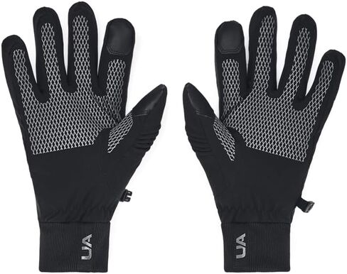 Under Armour Men's Winter Storm Gloves, (001) Black / / Black, Large in Saudi Arabia