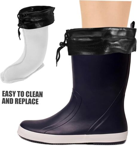 يغطى حذاء المطر البديل للرجال بطانات معزولة دافئة in Kuwait