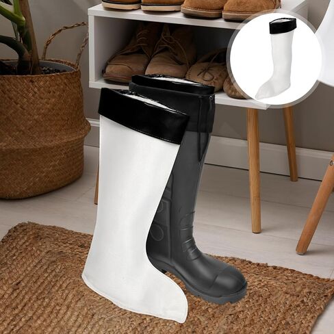 Gatuida Warm Rain Boots Warming High Covers Liners Thermal Boot Sock Hunter Boot Socks Warm Insole Fleece Boot in Saudi Arabia