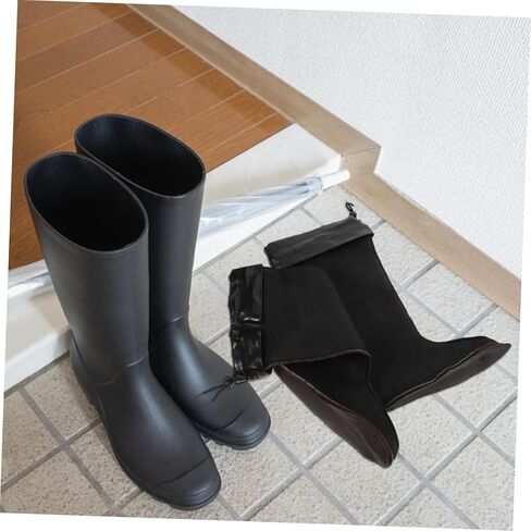 POPETPOP Thermal Rain Boot Liners Insulated Overshoes for Men Warm Winter Boot Inserts for Men in Saudi Arabia