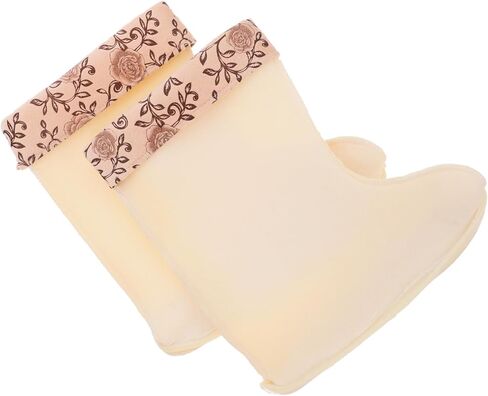 1PAIR مريحة لبطانات التمهيد الشتوية للنساء الجوارب التمهيد المطر المعزول للمغامرات في الهواء الطلق وتصميم الطقس البارد القابل للفصل للصيد والأيام الممطرة in Kuwait