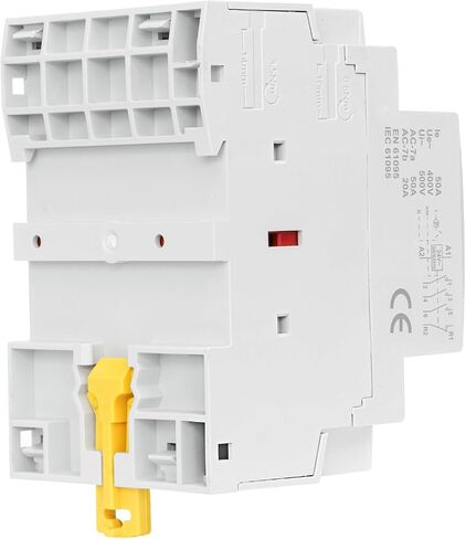 Baomain AC Contactor 63A 4 Pole 3 NO 1 NC التحكم في الدائرة العالمية 35 مم DIN Rail Mount CE المدرجة BCT-63/31 (220VAC) in Saudi Arabia