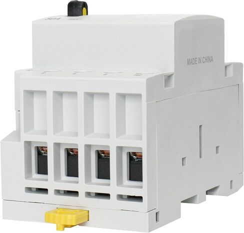 Baomain AC Contactor 63A 4 Pole 3 NO 1 NC التحكم في الدائرة العالمية 35 مم DIN Rail Mount CE المدرجة BCT-63/31 (220VAC) in Saudi Arabia