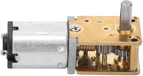 Mini DC Gear Motor ، 3V/6V ، 16-70 دورة في الدقيقة ، مخفض للديدان للأجهزة الإلكترونية in Saudi Arabia