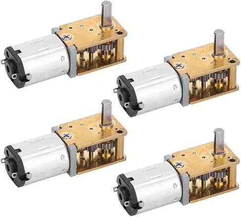 Mini DC Gear Motor ، 3V/6V ، 16-70 دورة في الدقيقة ، مخفض للديدان للأجهزة الإلكترونية in Saudi Arabia