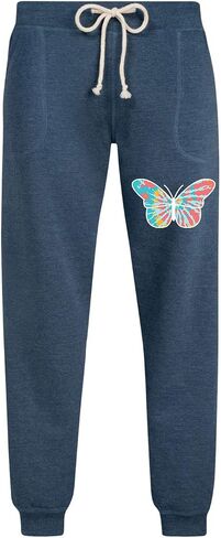 Instant Message - Tie Dye Butterfly - Women's Jogger Pant in Saudi Arabia