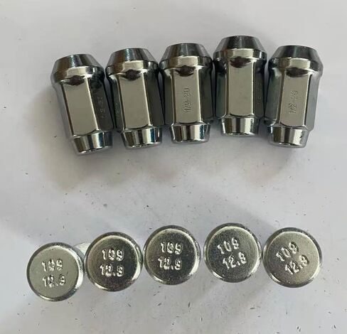5PCS Bolts 610-109 1/2-20 Serrated Wheel Stud - .625 in. Knurl, 1-5/8 in. Length with 19mm Hex Lug Nuts Replacement for 1964-1973 Jeep DJ, 1949-1983 Ford, 1990-1999 Jeep Cherokee in Saudi Arabia
