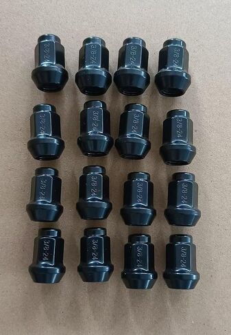16pcs (3/8-24 Thread) Front Rear Wheel Lug Nuts Replacement for Polaris Sportsman ATV & Ranger RZR 400 500 570 700 800 900 Diesel UTV in Saudi Arabia