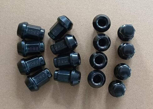 16pcs (3/8-24 Thread) Front Rear Wheel Lug Nuts Replacement for Polaris Sportsman ATV & Ranger RZR 400 500 570 700 800 900 Diesel UTV in Saudi Arabia