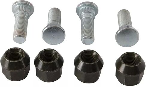 أزرار العجلة الخلفية الأمامية أزرار Lug Nuts Kit 85-1037 استبدال 2005-2023 Kawasaki ATV Force 750 4x4i KVF750 ، 06-12 KVF650 650 4x4i in Saudi Arabia