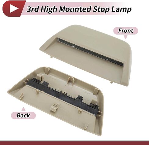 LED Third Brake Light ل Nissan Altima 2013-2018 No.265903ts1a/265909hm1a أسود 3rd High Mount Stop Lamp الخلفي ، الخفيفة ذات المستوى العالي ، 26590-3ts1a/26590-9hm1a bar خميلي خفيفة in Kuwait