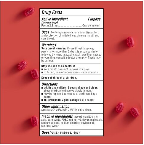 Luden's Sore Throat Drops, for Minor Sore Throat Relief, Watermelon, 90 Count in Saudi Arabia