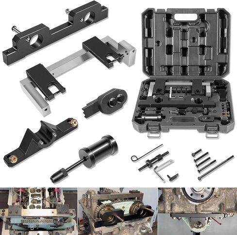16pcs مجموعة توقيت محاذاة عمود الحدبات تتوافق مع محرك BMW N20 N26 ، مع حامل دولاب الموازنة و 7676 مجموعة من مجموعة أدوات وإصلاح الختم والوقود ، يحل محل 212831 ، 119340 ، 212830 ، 219548 in Saudi Arabia