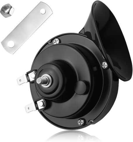 105-115 DB Car Horns 12V Loud,High and Low Tone Train Horn for Car with Gasket and Nut for Alerting Surrounding,Universal Cars Accessories Air Horns for Cars Motorcycle Boat in Saudi Arabia