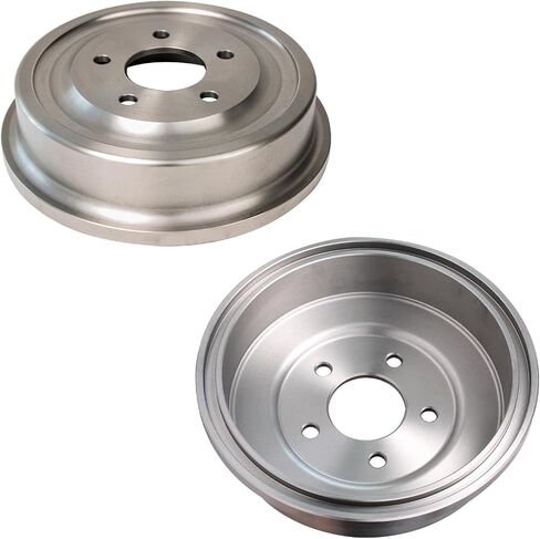 Detroit Axle-مجموعة الفرامل الخلفية لعام 2005-06 Chevy Expenox 01-05 Pontiac Aztek 06 Torrent 02-07 Saturn Vue Brake Drums 2002 2003 2004 in Saudi Arabia
