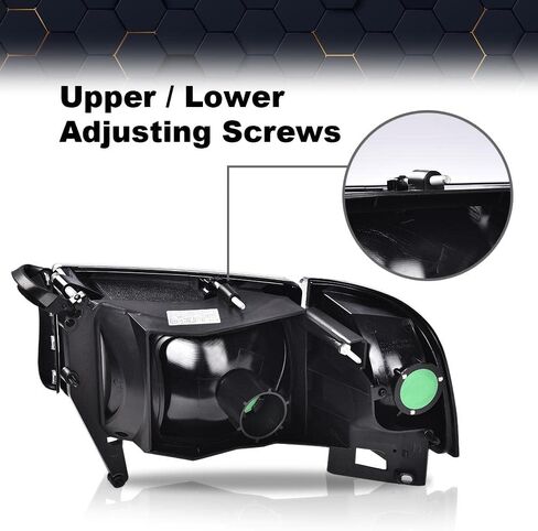 PIT66 زوج المصباح الأمامي LED Strip W/O لمصابيح متوافقة مع Dodge RAM 1500 1994-2001/RAM 2500 3500 1994-2002 (Not Fit Sport & Ram Van Model) in Kuwait