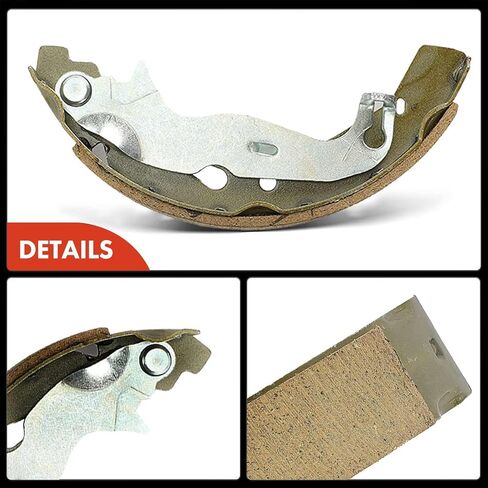 طبول الفرامل الخلفية A-premium مجموعة وأحذية متوافقة مع Toyota Yaris 2019-2020 ، Yaris IA 2017-2018 & Scion IA 2016 ، 1.5L ، 6-PC in Saudi Arabia