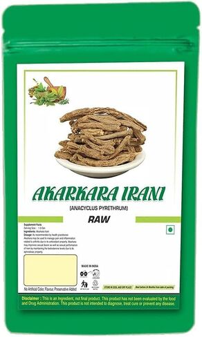 AKA.RKARA IRA.NI مسحوق 50 جم الأصل Akarkara Irani Akarkara Asli anacyclus pyrethrum in Saudi Arabia