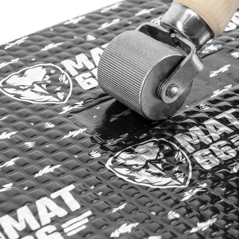 MAT66 ProBlack 80 mil 36 sqft Car Sound Deadening Mat, Butyl Automotive Sound Deadener, Vehicle Audio Sound Insulation and Dampening Material in Saudi Arabia