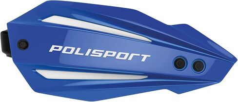 Polisport Bullit Wrap-Around-Around Around للدراجات النارية Motocross-REARNING REPAIN HANDGUARD-متينة ، مرنة ، سهلة التثبيت ، Supermoto ، Motard ، دراجات الأوساخ وحماية الطرق الوعرة-Black in Kuwait