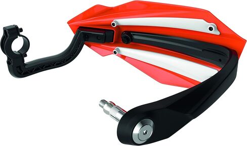 Polisport Bullit Wrap-Around-Around Around للدراجات النارية Motocross-REARNING REPAIN HANDGUARD-متينة ، مرنة ، سهلة التثبيت ، Supermoto ، Motard ، دراجات الأوساخ وحماية الطرق الوعرة-Black in Kuwait