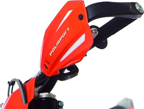 Polisport Bullit Wrap-Around-Around Around للدراجات النارية Motocross-REARNING REPAIN HANDGUARD-متينة ، مرنة ، سهلة التثبيت ، Supermoto ، Motard ، دراجات الأوساخ وحماية الطرق الوعرة-Black in Kuwait