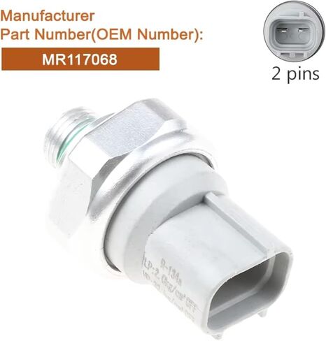 Air Con Pressure Sensor Compatible with for 4Runner 1996-2002 for Land for Cruiser 1998-2002 A/C Air Conditioner Pressure Sensor Switch 1711470 MT0354 MR117068 in Saudi Arabia