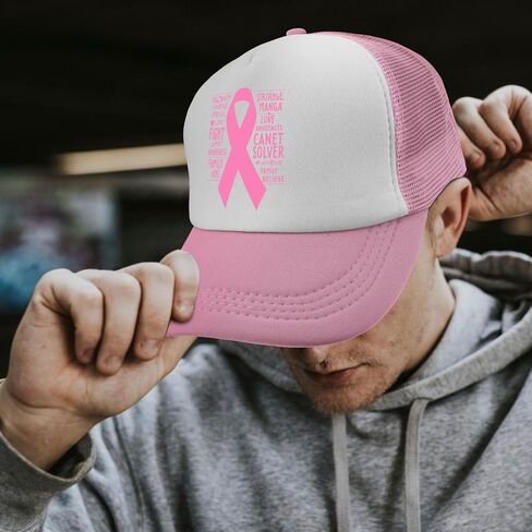 Love Strength Faiths Hope Trucker Hat Cool Cap for Mom in Saudi Arabia