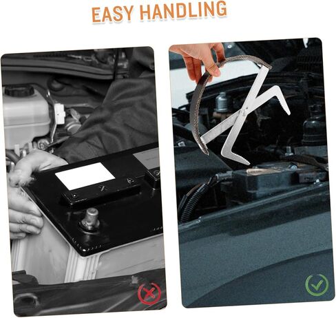 أداة حامل البطارية ذات الخدمة الثقيلة مقبض رفع البطارية بنية متينة للنقل والتخزين دون عناء in Kuwait