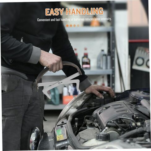 أداة حامل البطارية ذات الخدمة الثقيلة مقبض رفع البطارية بنية متينة للنقل والتخزين دون عناء in Kuwait