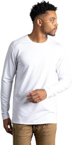 Split Hem Long Sleeve Men's Shirt in Kuwait