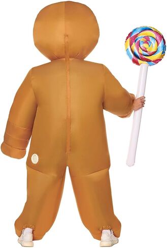 روح هالوين شريك البالغات البالغة الأزياء القابلة للنفخ ، مرخص رسميا in Kuwait