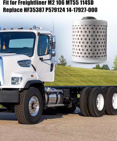 Hydraulic Filter Fit for Freightliner M2 106 MT55 114SD Cascadia 116 113 126 Replace HF35387 P579124 14-17927-000 Power Steering Fluid Filter in Saudi Arabia