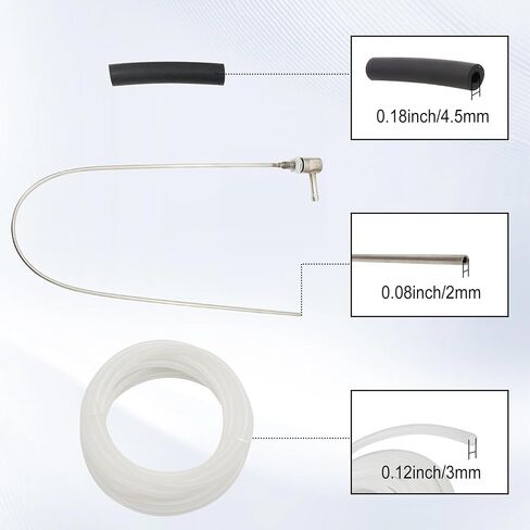 ‎89031118 Diesel Heater Fuel Line Fit for Webasto Eberspacher Parking Heater Tank Standpipe with Fuel Connections and Clamps Fit for Below 5KW Heaters Diesel Heater Accessories in Saudi Arabia