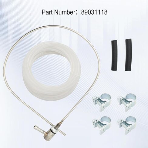 ‎89031118 Diesel Heater Fuel Line Fit for Webasto Eberspacher Parking Heater Tank Standpipe with Fuel Connections and Clamps Fit for Below 5KW Heaters Diesel Heater Accessories in Saudi Arabia