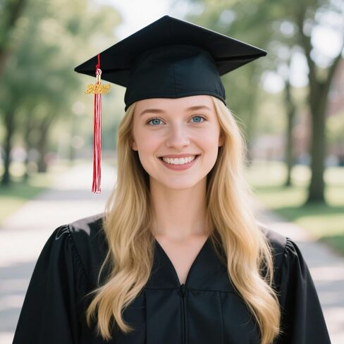 2026 Tassel Tassel ، 2026 Tassel Graduation ، 2026 Tassels for Graduations Cap مع سحر ذهبي لعام 2026 لغطاء الدراسات العليا ، شرابات التخرج الأبيض الأزرق لفئة 2026 مراسم الخريج in Kuwait