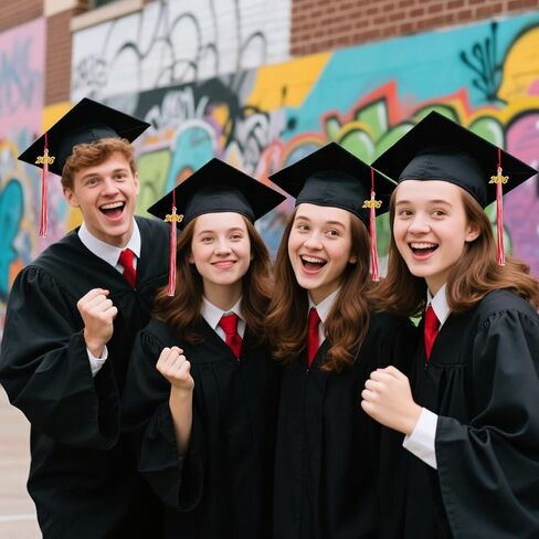 2026 Tassel Tassel ، 2026 Tassel Graduation ، 2026 Tassels for Graduations Cap مع سحر ذهبي لعام 2026 لغطاء الدراسات العليا ، شرابات التخرج الأبيض الأزرق لفئة 2026 مراسم الخريج in Kuwait