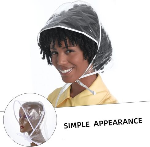 Partykindom Rain Bonnet Hat Clear Clear Rainprofling Caps للنساء أغطية رأس واقية خفيفة الوزن للأنشطة في الهواء الطلق in Kuwait