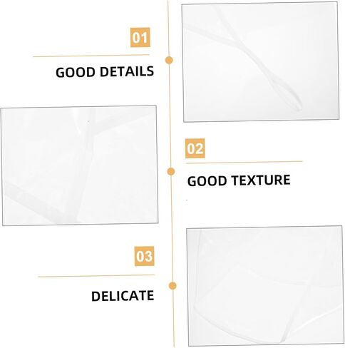 BESPORTBLE 5PCS محرك الشعر الشفاف بونيه للنساء قبعات أمطار خفيفة الوزن مع تصميم مقاوم للرياح للأنشطة الخارجية والطقس السيئ in Saudi Arabia